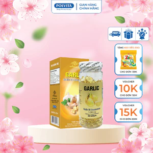 Viên uống tinh dầu tỏi Garlic Oil Nu-Health không mùi, tăng cường sức đề kháng, tốt cho tiêu hóa 300 viên