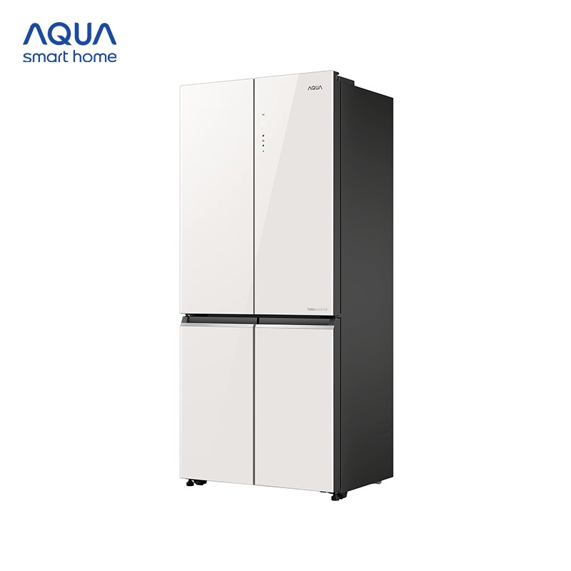 [SẴN HÀNG] Tủ lạnh Aqua Inverter 529L AQR-M600XA(GC) - Mặt gương trắng - Bảo hành 2 năm - Freeship toàn quốc