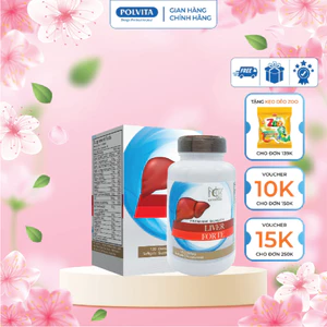 Viên uống giải độc gan Liver Forte NCB giúp phục hồi và bảo vệ tế bào gan (120v)