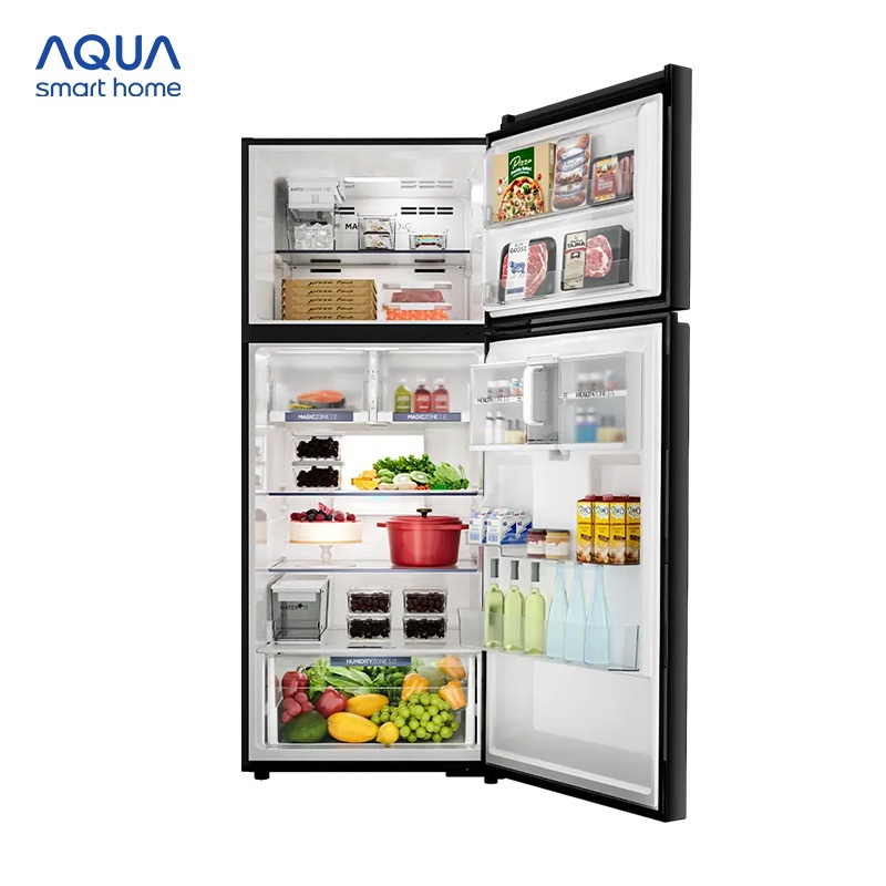 Tủ lạnh Aqua Inverter 480 lít AQR-TA546FA(KGL)U1 - Bảo hành 2 năm - Freeship toàn quốc