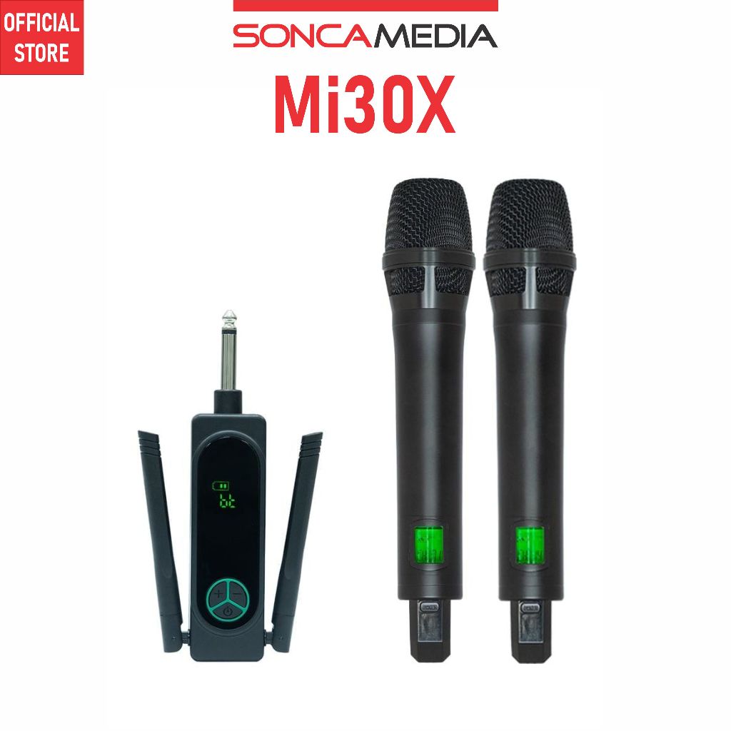 Bộ micro không dây ACNOS SONCAMEDIA Mi30X