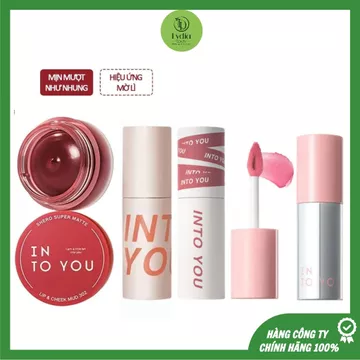 Son Kem Lì Into You Shero Super Matte Lip & Cheek Mud Dạng Bùn, Đủ Loại Màu Sắc - Lydiabeauty