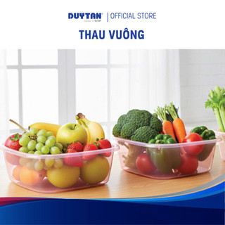Thau Vuông Duy Tân – Nhựa PP – Nhiều Kích Thước – Dùng Trong Gia Đình