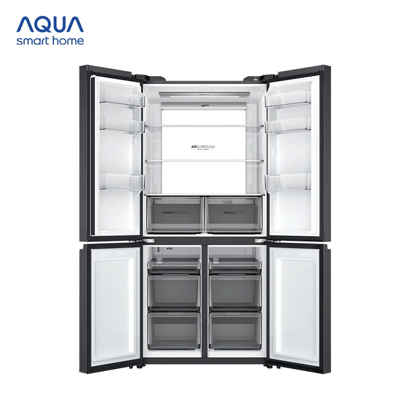 Tủ lạnh Aqua Inverter 660 lít Multi Door AQR-M727XA(GB)U1 - Bảo hành 2 năm - Freeship toàn quốc