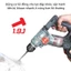 MÁY KHOAN BÊ TÔNG PIN MINI WORKFIX WF-RH1902MN | 1.9J | BRUSHLESS | SDS PLUS | PIN 21V