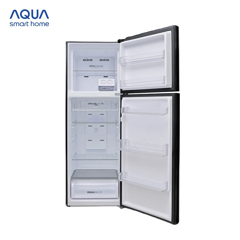 Tủ lạnh ngăn đông trên Aqua Inverter 328L AQR-T380FA(SL) - Bảo hành 2 năm - Bảo hành tận nhà - Freeship toàn quốc