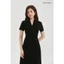 Set lẻ Áo nữ GUMAC peplum cổ sam tay ngắn tôn dáng LAG0106 - Chân váy nữ GUMAC dáng A một lớp LVG0105