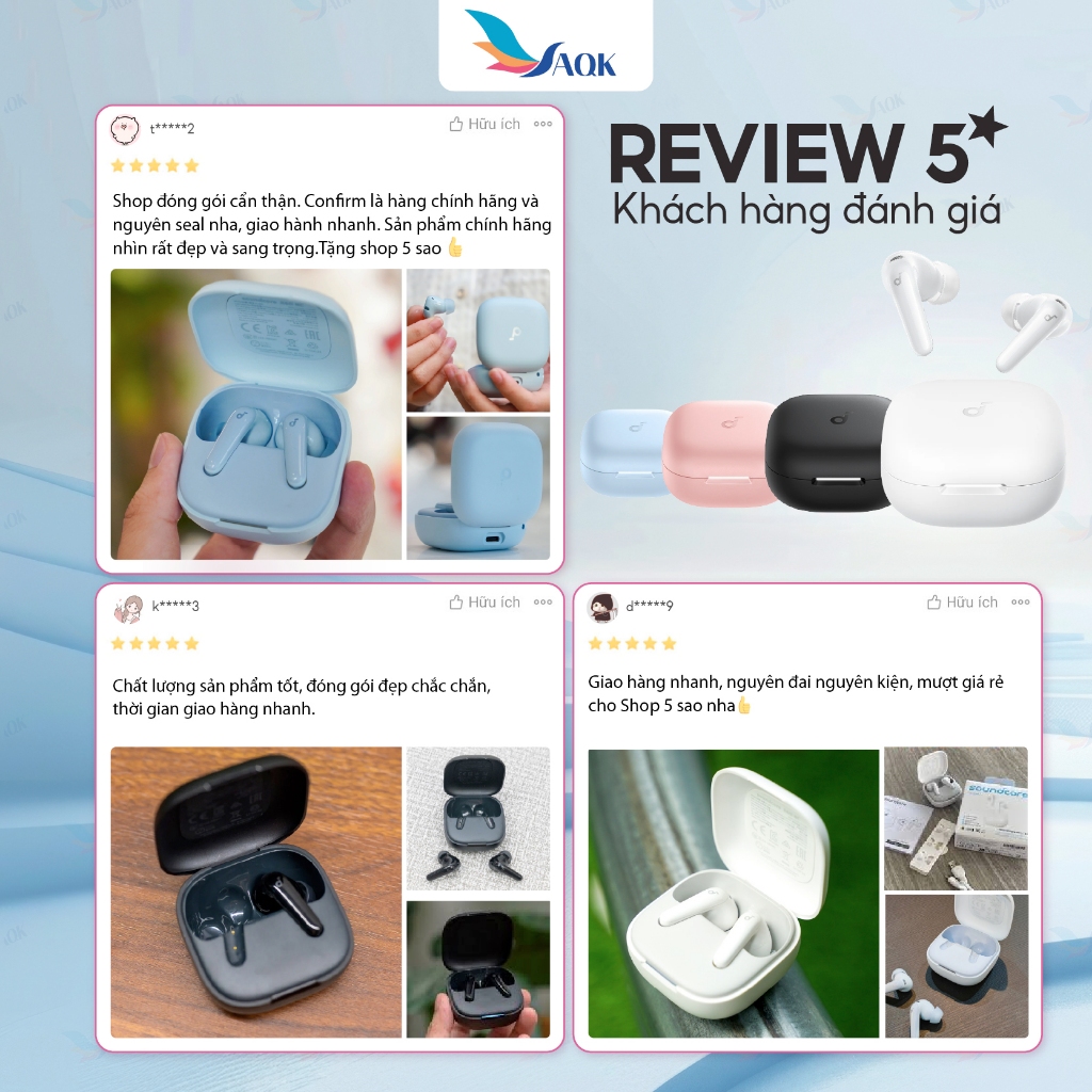Tai nghe Bluetooth True Wireless Anker Soundcore R60i NC D1202 - Hàng chính hãng | BigBuy360 - bigbuy360.vn