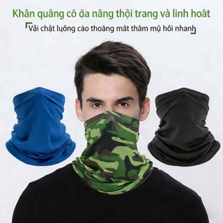 Khăn Quàng Cổ Đi Xe Đạp Và Leo Núi, Chống Bụi, Khô Nhanh, Thiết Kế Thoáng Khí, Thích Hợp Với Mọi Thời Tiết
