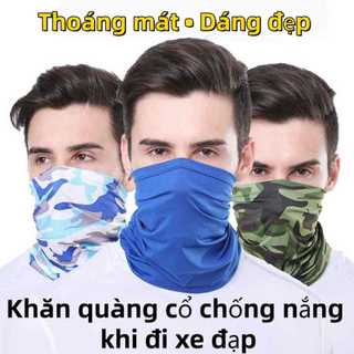 Khăn Quàng Cổ Đi Xe Đạp Và Leo Núi, Chống Bụi, Khô Nhanh, Thiết Kế Thoáng Khí, Thích Hợp Với Mọi Thời Tiết