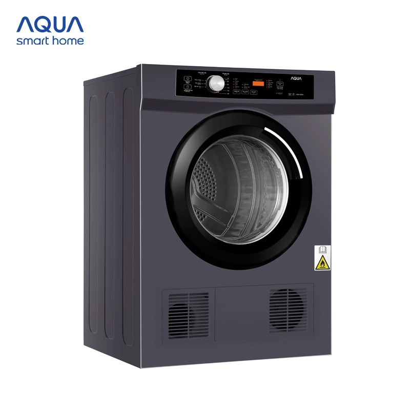 [SALE SỐC] Máy sấy thông hơi Aqua 8 kg AQH-V800H.SS - Freeship toàn quốc - Bảo hành 2 năm