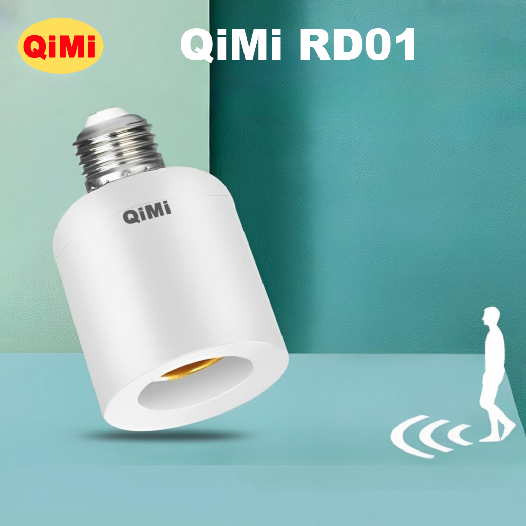 Đui Đèn E27 Cảm Biến Chuyển Động QiMi RD01 - Tự Động Phát Sáng Khi Đến ...