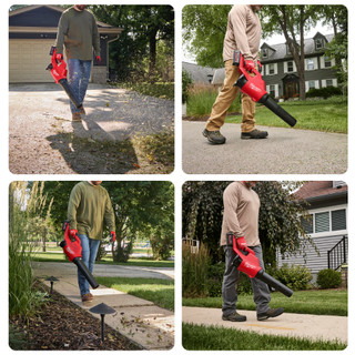 Máy thổi bụi, máy thổi lá cầm tay dùng pin Milwaukee M18 BLBO không chổi than gọn nhẹ, công suất lớn