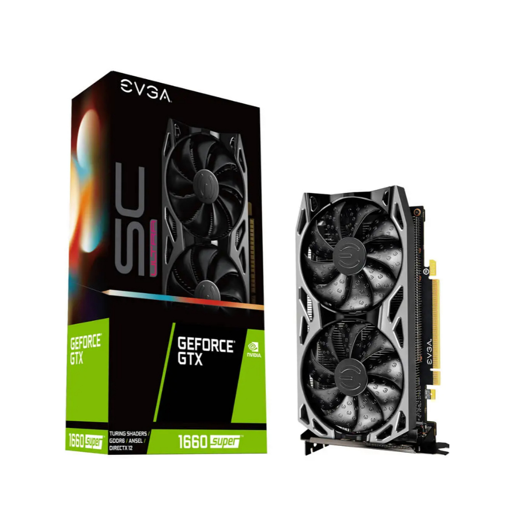 Card Màn Hình VGA GTX 1660 Super EVGA SC2 Ultra 6G GDDR6 HÀNG NEW XT ...