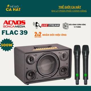 [Tặng dây Optical nối TV] ACNOS FLAC 39- Loa karaoke Soncamedia Cao Cấp 500W - ĐẲNG CẤP TRÌNH DIỄN