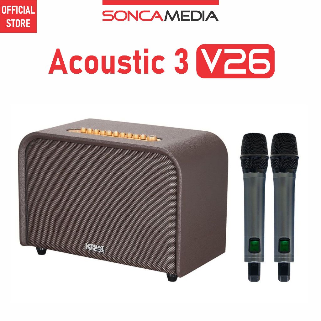 Loa karaoke di động ACNOS ACOUSTIC 3 V26