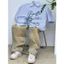 Áo Sơ Mi Boxy Graphic GUPO Venice Beach Form Boxy Vải Oxford Kẻ Sọc Cao Cấp Unisex Nam Nữ TS43