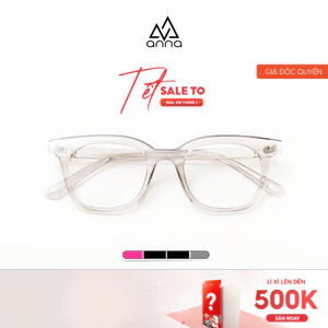 Gọng kính cận thời trang nam nữ quốc dân dáng vuông unisex cá tính ANNA A00247