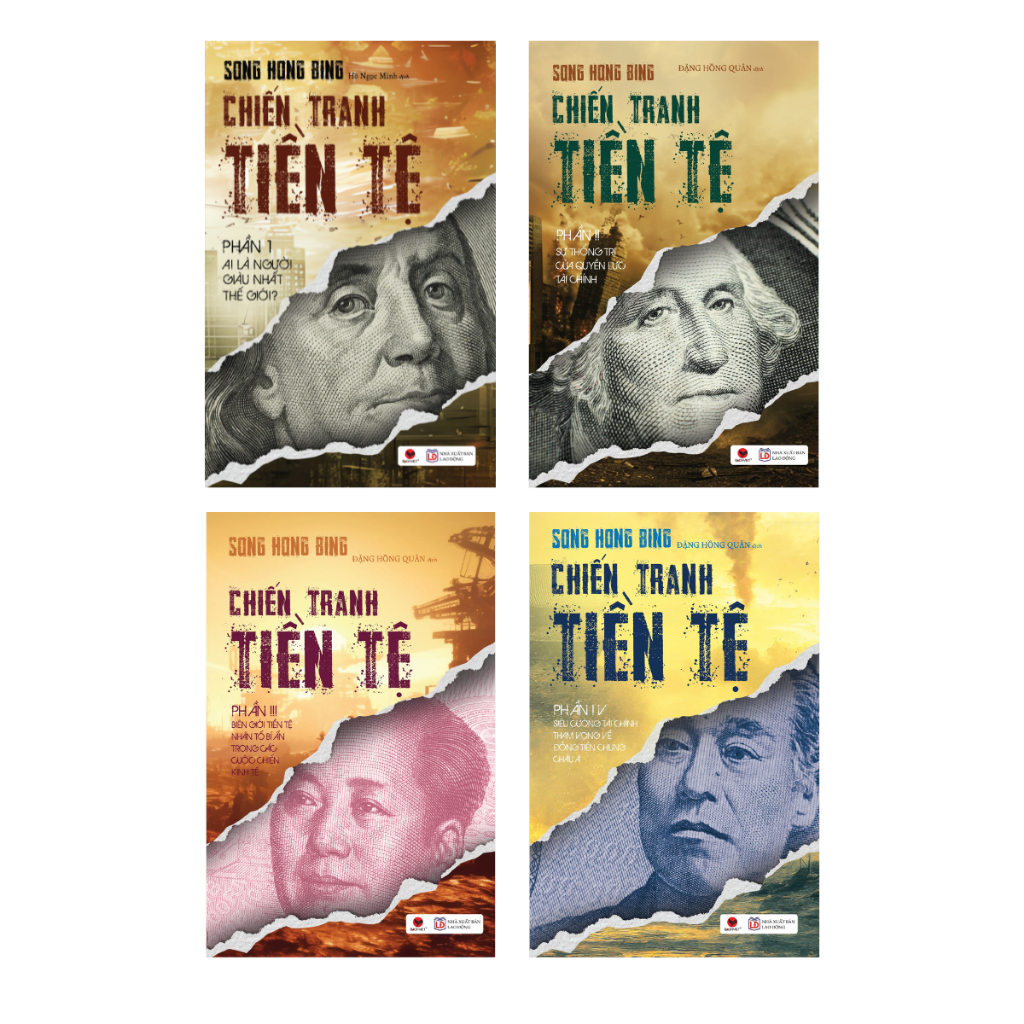 Combo Sách Chiến tranh tiền tệ (tập 1 + 2 + 3 +4 + 5) | Shopee
