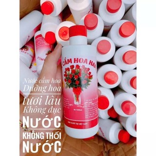 [Loại 1] Combo 2 Chai Nước Dưỡng Hoa Tươi Lâu Đậm Đặc, Khử Thối Gốc, Kích Nở Hoa, GIảm Vi Nấm Lọ Lớn 400ml