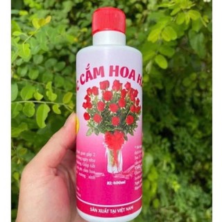 [Loại 1] Combo 2 Chai Nước Dưỡng Hoa Tươi Lâu Đậm Đặc, Khử Thối Gốc, Kích Nở Hoa, GIảm Vi Nấm Lọ Lớn 400ml