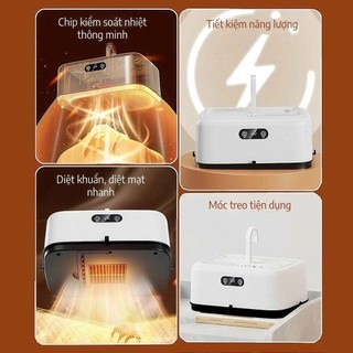 Tủ Sấy Quần Áo Đa Năng - Gấp Gọn - Du Lịch - Máy Sấy Quần Áo Có Tia UV Khử Trùng + Điều Khiển Từ Xa