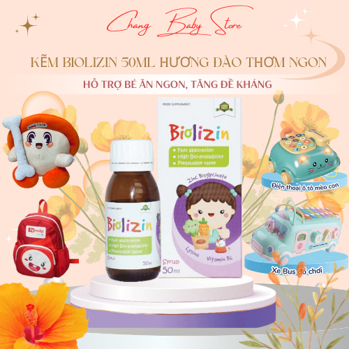 Biolizin Kẽm Hữu Cơ Lysine B6 Giúp Bé Ăn Ngon Tăng Đề Kháng Bổ Sung Kẽm Chai 50ml date mơi