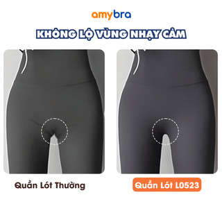 [ MẪU MỚI ] Quần Lót Nữ Su Tàng Hình Có Đệm Vùng Kín Chống Lộ, Quần Chip Cạp Vừa Không Đương May Ôm Dáng L0523