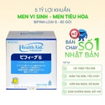 Men Vi Sinh Bifina S Nhật Bản - Giúp Cải Thiện Hệ Vi Sinh Vật Đường Ruột, Hỗ Trợ Tiêu Hóa 60 Gói — ảnh 2