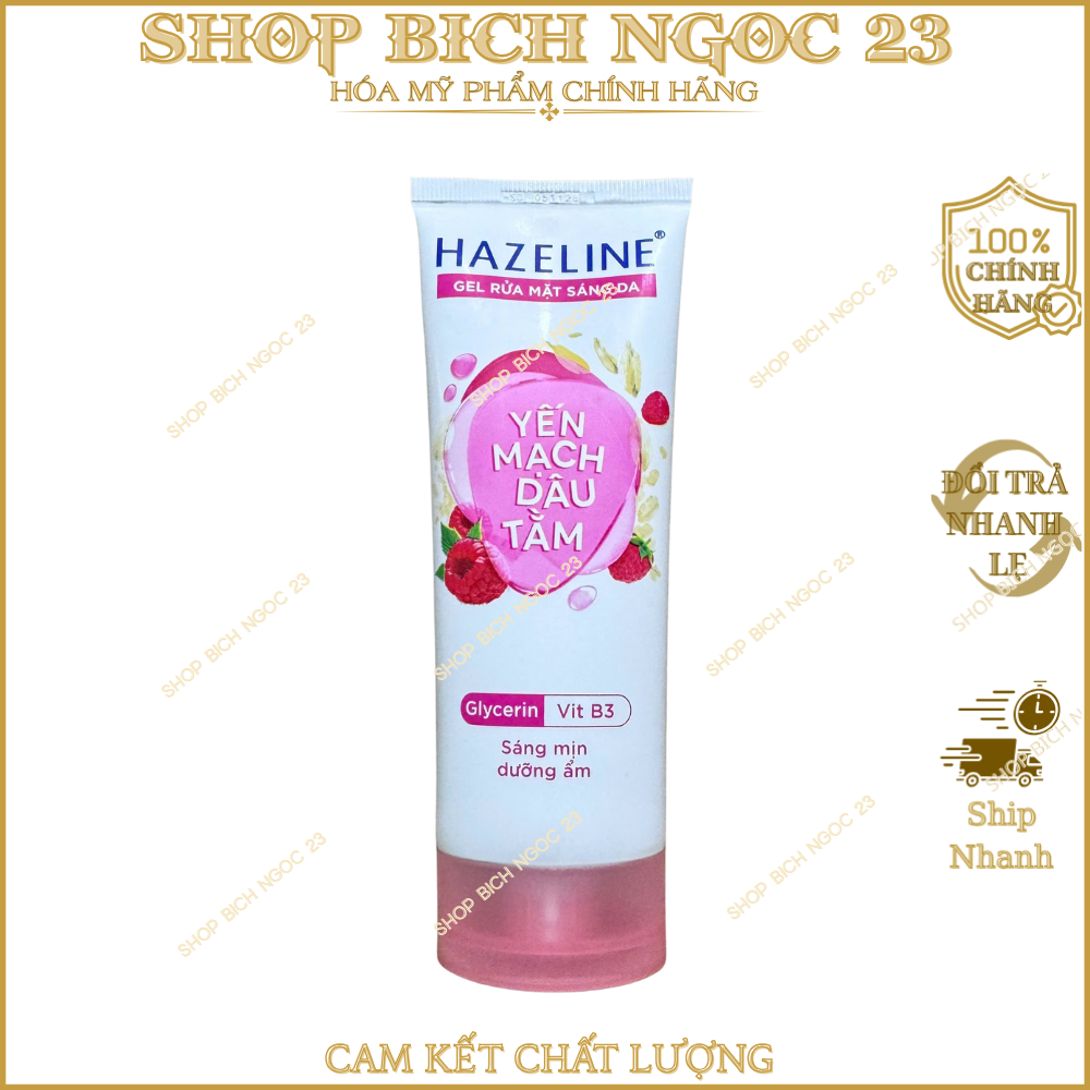 Gel rửa mặt Hazeline Chiết Xuất Thiên Nhiên 100g