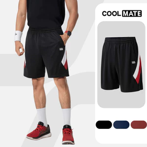 Quần short thể thao nam Teamwear Promax Flexline Active thấm hút nhanh khô thoáng khí Coolmate