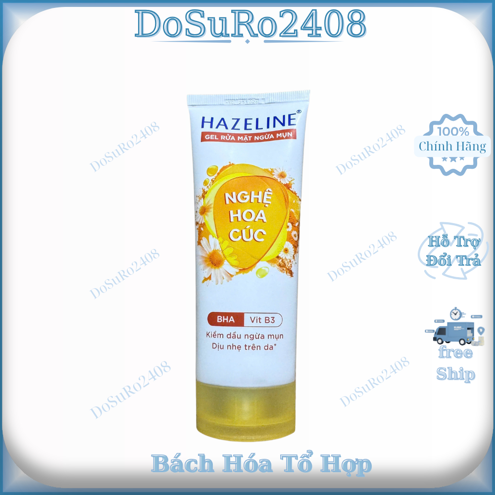 Gel rửa mặt Hazeline Chiết Xuất Thiên Nhiên 100g