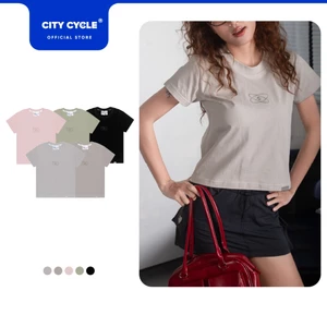 Áo Thun Babytee Ellipse Local Brand Chính Hãng City Cycle chất liệu cotton cao cấp form rộng oversize