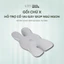 Gối chữ X giúp nâng đỡ cổ – vai – gáy hiệu quả, mang lại giấc ngủ êm ái và dễ chịu.
