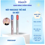 Máy massage mặt EMS xóa nhăn trẻ hóa da bằng sóng RF, máy nâng cơ mặt đẩy tinh chất GESUN lạnh làm sạch sâu Nhật Bản — ảnh 1