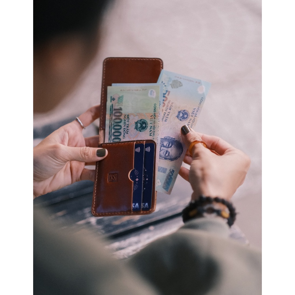 [Handmade] Ví đựng thẻ, tiền nam nữ mini nhỏ gọn – Kalpa Roger