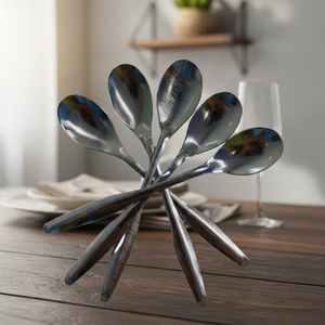 Lẻ 1 Cái Muỗng thìa cafe inox dày đẹp trơn muỗng sữa chua inox cao cấp - HHome