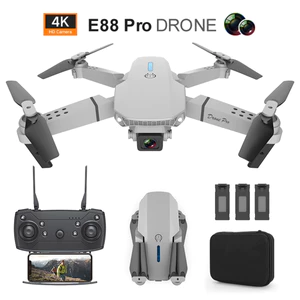 2026 Máy bay không người lái E88Pro mới, Camera kép 4K HD, Quay video WiFi, UAV điều khiển từ xa