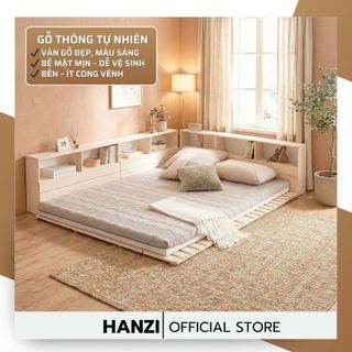 GIƯỜNG PALLET CHÂN THẤP Gấp Gọn Gỗ Thông – Giường Bệt Phong Cách Nhật Hàn – Nhẹ, Dễ Di Chuyển
