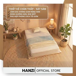 GIƯỜNG PALLET CHÂN THẤP Gấp Gọn Gỗ Thông – Giường Bệt Phong Cách Nhật Hàn – Nhẹ, Dễ Di Chuyển
