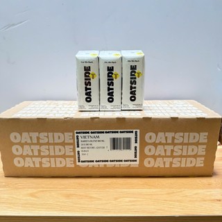 Sữa Yến Mạch Oatside Nguyên Vị/ Socola/có đường 180ml *24-Thức Uống Từ Yến Mạch, Sữa Thuần chay Ít Ngọt, bổ xung canxi.