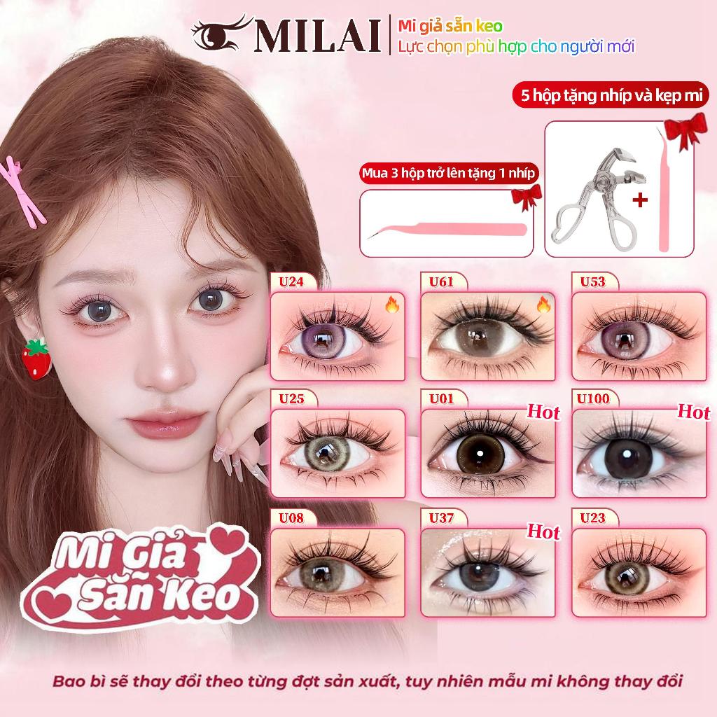 MILAI Mua 3 hộp tặng nhíp, mua 5 hộp tặng kẹp mi