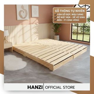 [FREESHIP] GIƯỜNG PALLET HỘP 2 MẶT – Giường Hộp Gỗ Thông Giá Rẻ – Phong Cách Nhật Hàn