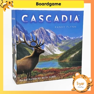 Cascadia - Trò chơi boardgame xếp hình thế giới động vật Tigar 72123