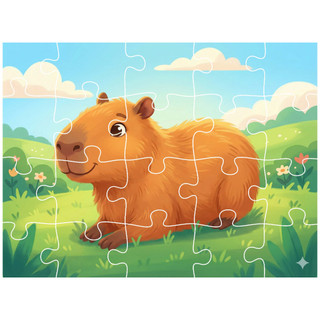 COMBO SỈ 6 tranh ghép A5 Capybara TooYoo TG0044