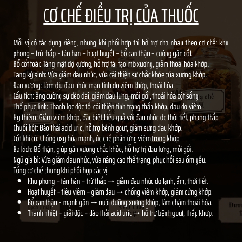 Viên Xương Khớp - Thoái hóa, viêm khớp, co cứng cơ, đau thần kinh tọa, gout, sưng đau - Túi 500 viên