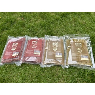 Phở Gạo Lứt Việt Thái 500g/Phở Chùm Ngây Việt Thái 500g-Phở Khô Gạo Lứt, Phở Rau Xanh Tự Nhiên, ít calo ăn eat clean.