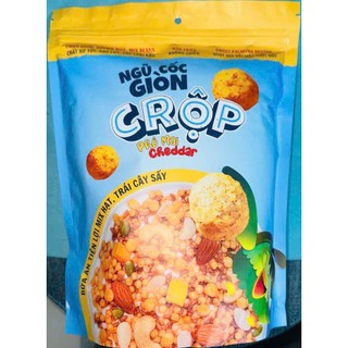 Ngũ Cốc Granola Giòn C Rộp Gạo Lứt Mix Trái Cây 450g – ngũ cốc granola – gạo lứt – mix trái cây