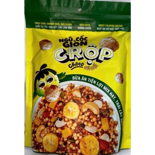Ngũ Cốc Granola Giòn C Rộp Gạo Lứt Mix Trái Cây 450g – ngũ cốc granola – gạo lứt – mix trái cây
