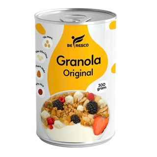 [MÃ GIẢM GIÁ] Ngũ Cốc Sữa Chua BEFRESCO Granola Giòn Rụm - Bữa Ăn Sáng Tiền Lợi & Healthy (300g)